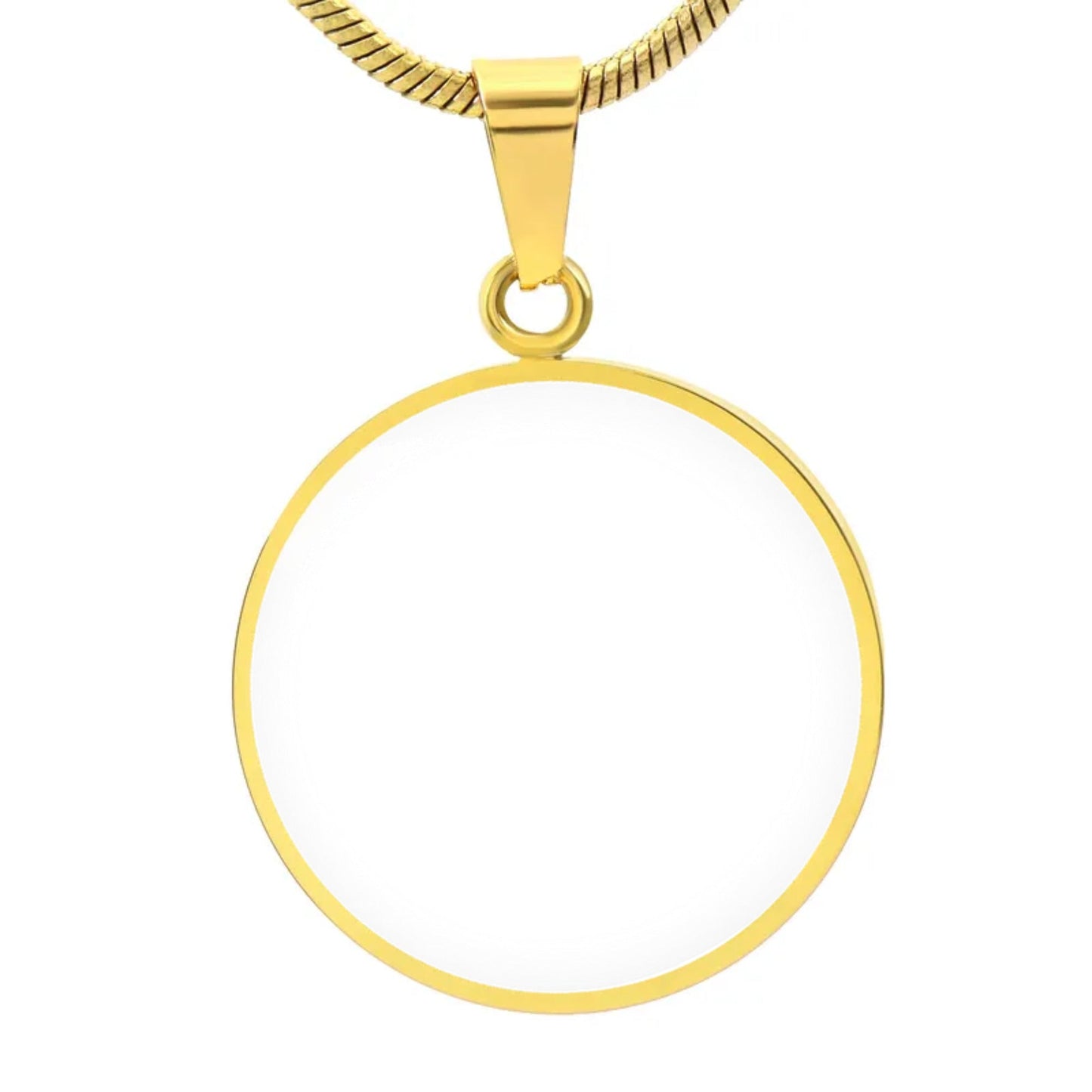 Circle Adjustable Necklace